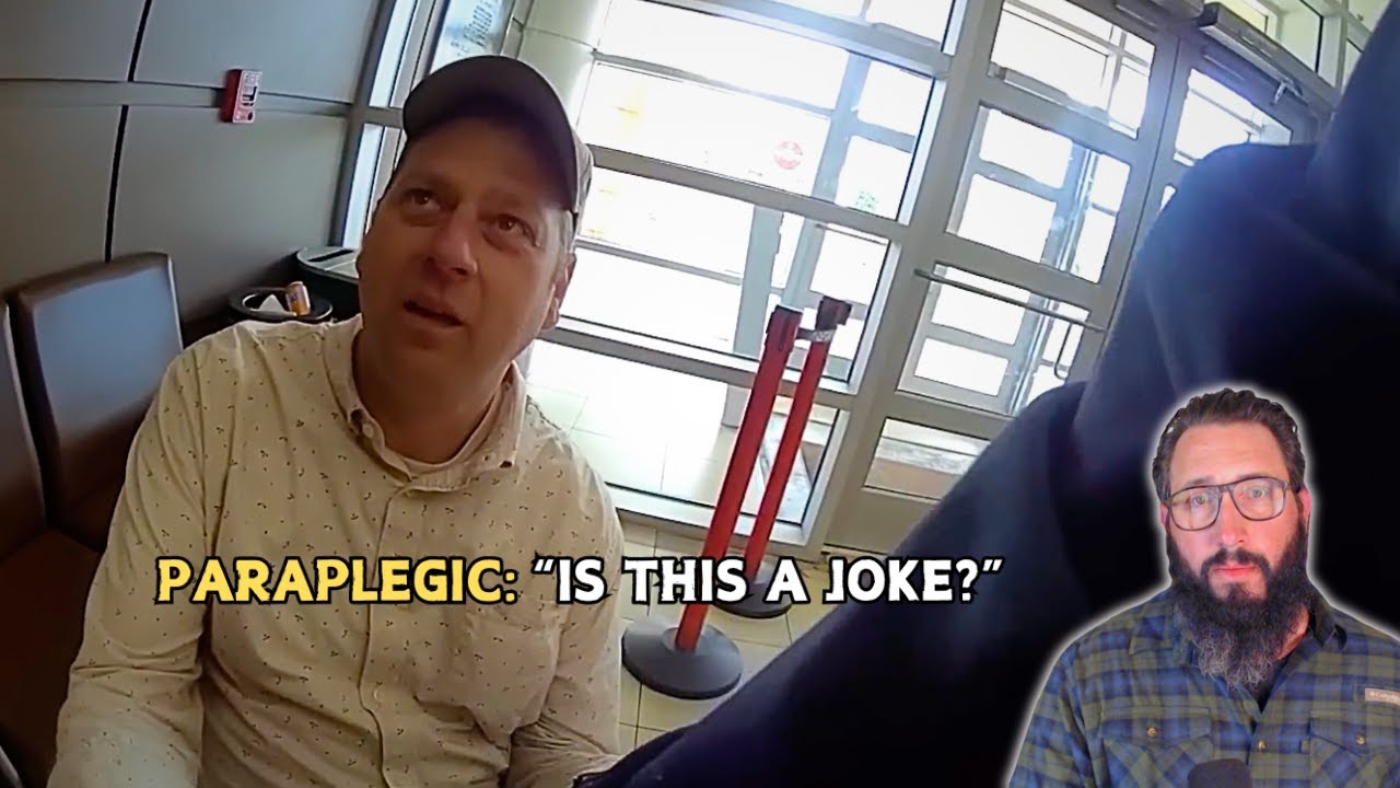 Police falsely arrest paraplegic for assault and fleeing by foot based on false report